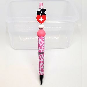 ‼️B2G1 Vet / Animal Care Beaded Pen, New